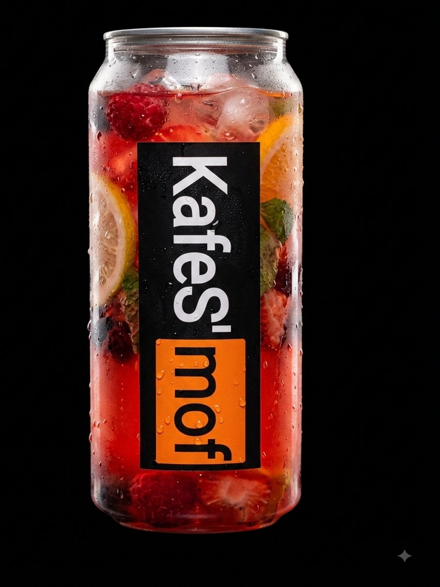 Thé aux fruits KafeS'mof en canette
