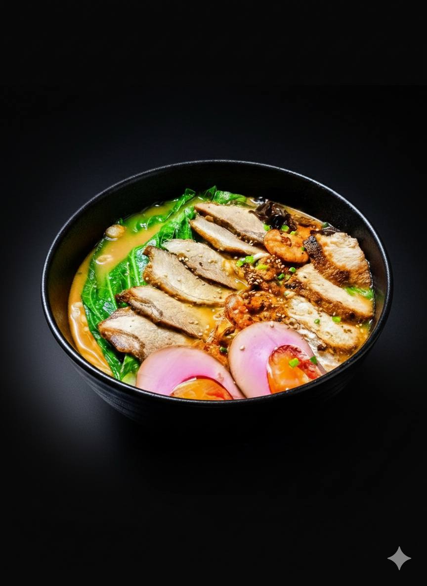 Ramen au poulet maison